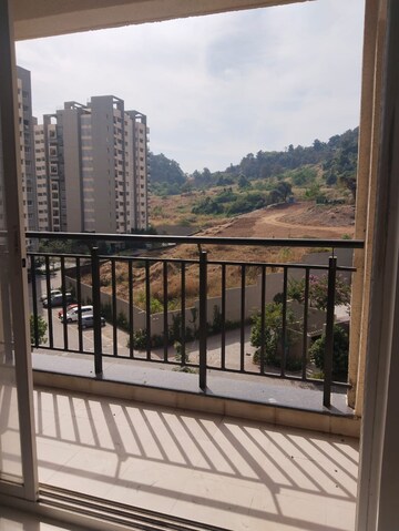 Balcony in 2 BHK Apartment at Godrej City, Poyanje – for Rent
