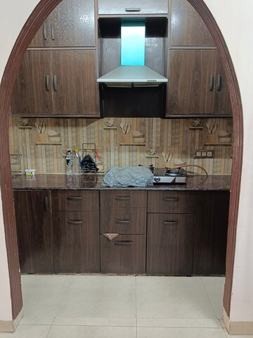 Kitchen in 2 BHK Builder Floor at Lajpat Nagar 4 – for Rent