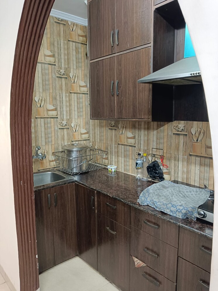 Kitchen, lajpat nagar 4 2 Bedroom 791 Sq.Ft. Builder Floor In Lajpat Nagar 4 Delhi 7921670