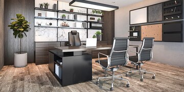 Team Area in  Office Space at Tescon Plan I Business Park, Nerul – for Sale