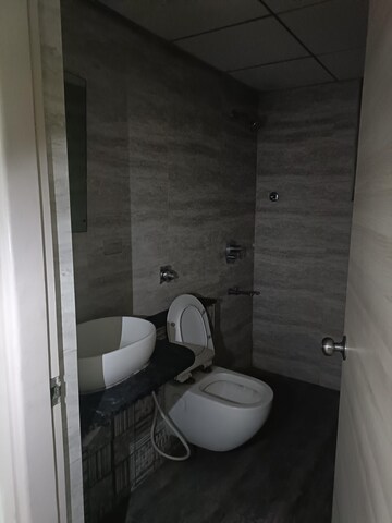 Bathroom in 3 BHK Apartment at DS Max Skycity, Thanisandra – for Rent