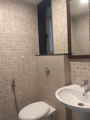 Bathroom in 1 BHK Apartment at Lodha Splendora, Ghodbunder Road – for Rent