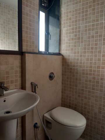 Bathroom in 1 BHK Apartment at Lodha Splendora, Ghodbunder Road – for Rent