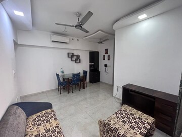 Living Room in 2 BHK Apartment at Lodha Amara, Kolshet Road – for Rent