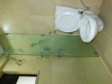 Bathroom in 3 BHK Apartment at Lokhandwala Harmony, Worli – for Rent