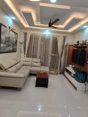 Living Room in 3 BHK Apartment at Ajmera Nucleus, Electronic City Phase ii – for Rent