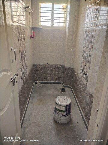 Bathroom in 1 BHK Builder Floor at Hsr Layout – for Rent