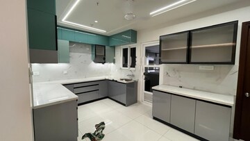 Kitchen in 3 BHK Apartment at Aparna Luxor Park, Kondapur – for Rent
