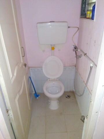 Bathroom in 1 BHK Apartment at New Mhada Tower, Malad West – for Sale