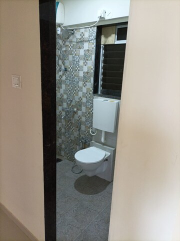 Bathroom in 1 BHK Apartment at Dharti Pressidio, Kandivali West – for Sale
