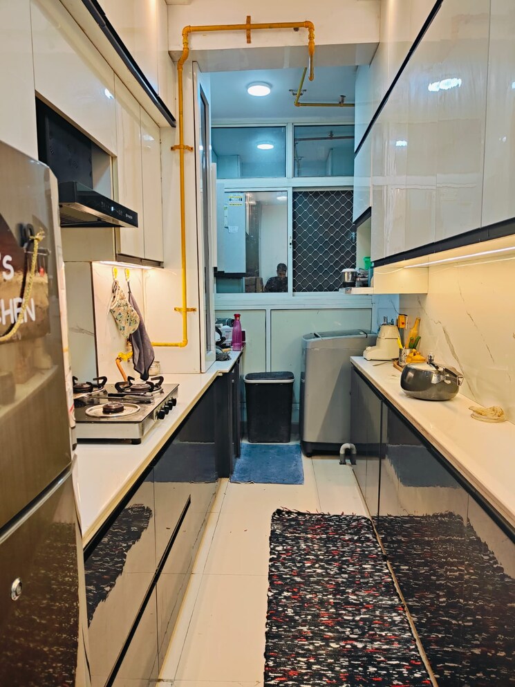 Kitchen, charms-castle 3 Bedroom 1330 Sq.Ft. Apartment In Raj Nagar Extension Ghaziabad 7922217