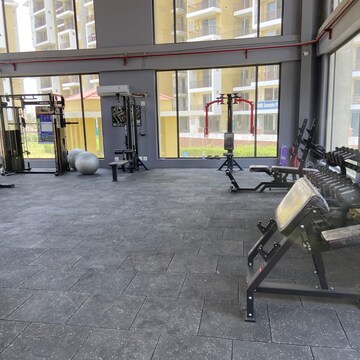 Gym in 4 BHK Penthouse at White Lily Residency, Omaxe City – for Sale