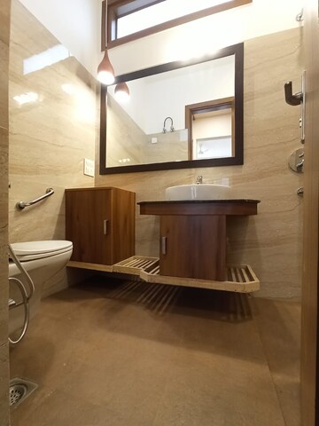 Kitchen in 4 BHK Builder Floor at DLF Plaza Tower, Sector 26a – for Rent