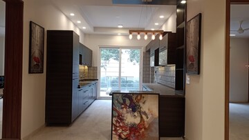Kitchen in 4 BHK Builder Floor at DLF Plaza Tower, Sector 26a – for Rent