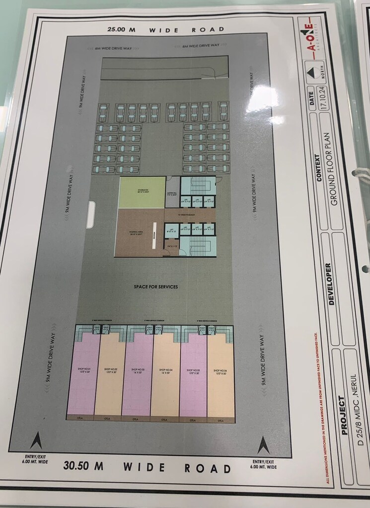 Floor Plan, man-business-spaces Commercial Office Space 1554 Sq.Ft. In Nerul Navi Mumbai 7922323
