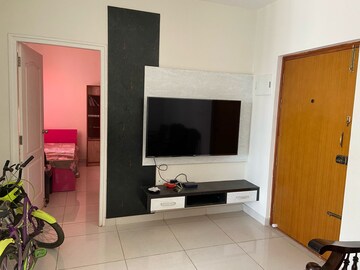 Living Room in 2 BHK Apartment at Sai Kalyan Ultima, Thanisandra – for Rent