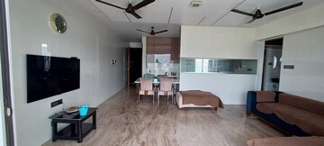 Living Room in 2.5 BHK Apartment at Bhagwati Greens, Kharghar – for Rent