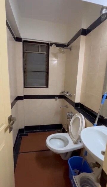 Bathroom in 1 BHK Apartment at Sundew CHS, Chandivali – for Rent
