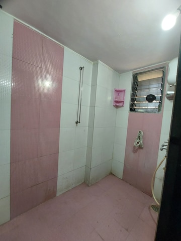 Bathroom in 1 BHK Apartment at Mukund Height, Bhayandar East – for Rent