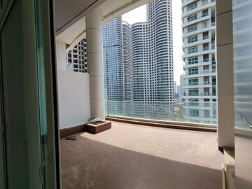 Balcony in 3 BHK Apartment at Enpar Lotus Residency, Lower Parel – for Rent