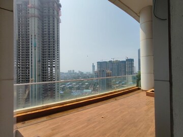 Balcony in 3 BHK Apartment at Enpar Lotus Residency, Lower Parel – for Rent