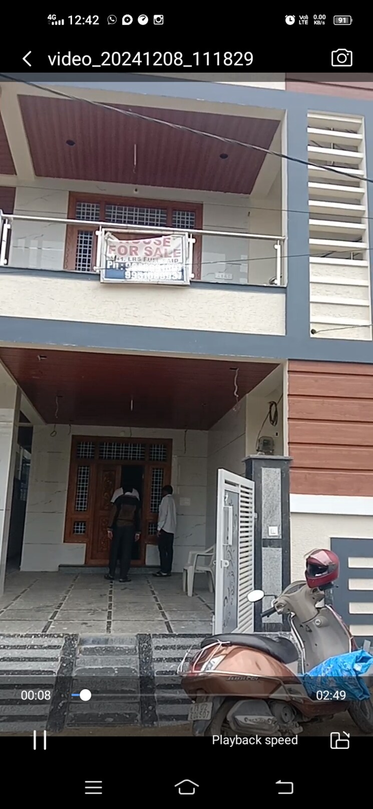 Exterior View, hydershakote 4 Bedroom 150 Sq.Yd. Independent House In Hydershakote Hyderabad 7922655