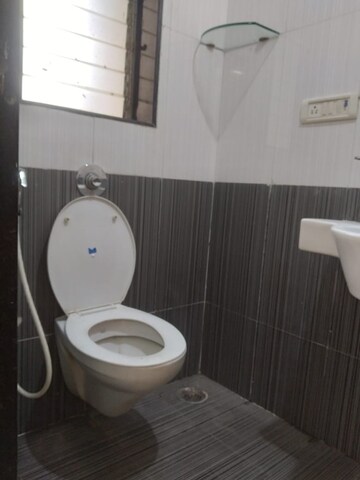 Bathroom in 3 BHK Apartment at Gundecha Hills, Chandivali – for Rent