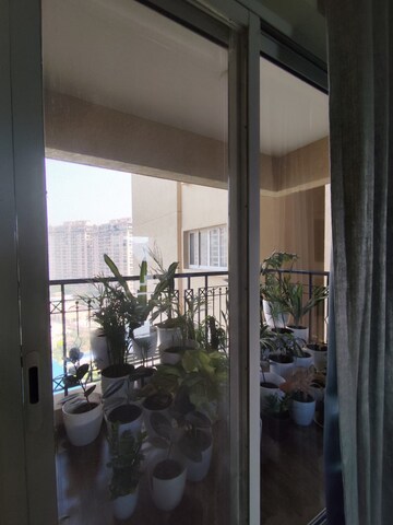 Balcony in 3.5 BHK Apartment at K Raheja Reserve, Mohammadwadi – for Rent