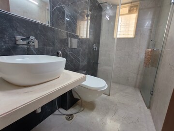 Bathroom in 3 BHK Apartment at Dosti West County, Balkum Pada – for Rent