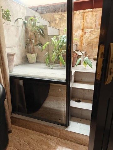 Balcony in 1 BHK Builder Floor at Greater Kailash I – for Rent