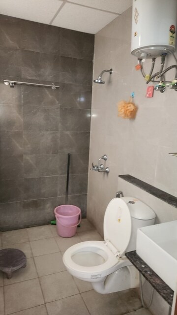 Bathroom in 1 BHK Apartment at Maya Garden City, Lohgarh – for Rent