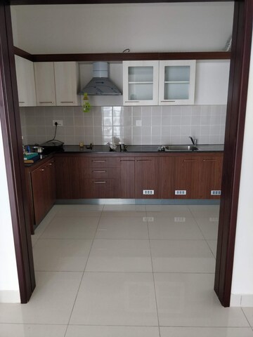 Kitchen in 3 BHK Apartment at Purva Palm Beach, Hennur Road – for Rent