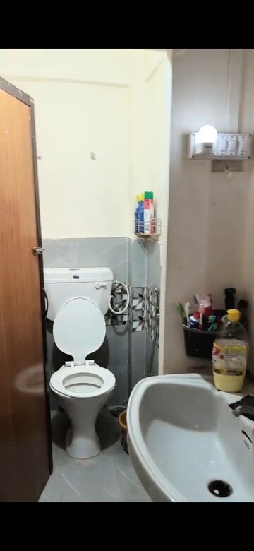 Bathroom in 1 RK Apartment at Ekta Chs Chandivali, Chandivali – for Rent