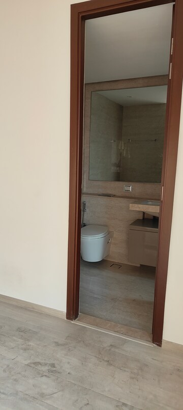 Bathroom in 3 BHK Apartment at Hiranandani Meadows, Manpada – for Rent