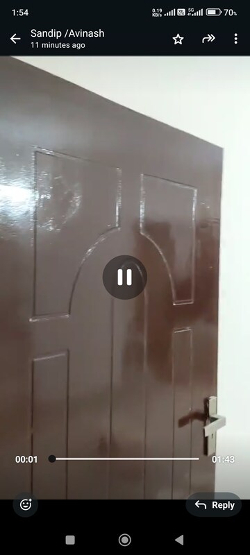 Furnished Amenities in 1 BHK Apartment at Nilaya Greens, Raj Nagar Extension – for Rent