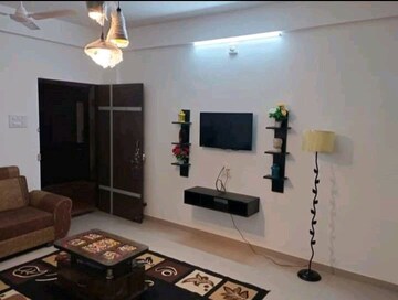 Living Room in 1 BHK Apartment at Ramky Towers, Gachibowli – for Rent