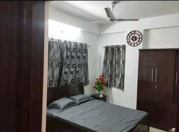Master Bedroom in 1 BHK Apartment at Ramky Towers, Gachibowli – for Rent