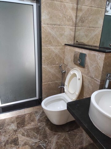 Bathroom in 2 BHK Apartment at Lokhandwala Infrastructure Octacrest, Kandivali East – for Rent