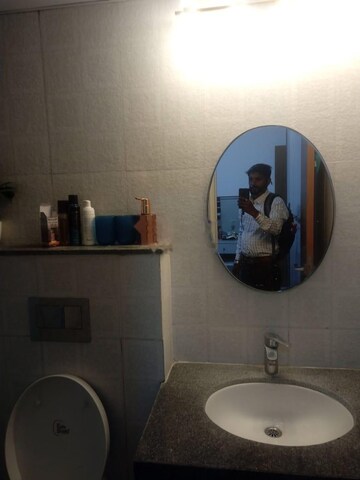 Bathroom in 3 BHK Apartment at Godrej Elements, Hinjewadi – for Rent