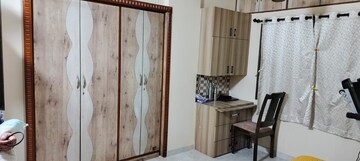 Bathroom in 3 BHK Apartment at Godrej Emerald, Ghodbunder Road – for Rent
