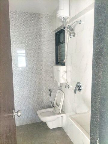 Bathroom in 2 BHK Apartment at Suryoday CHS Goregoan, Goregaon East – for Rent