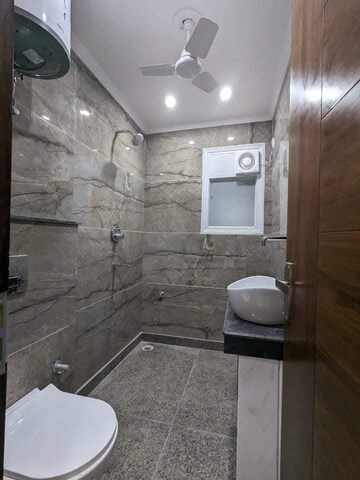 Bathroom in 1 BHK Apartment at Freedom Fighters Enclave – for Rent