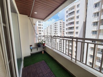 Balcony in 3 BHK Apartment at NCC Urban One, Narsingi – for Rent