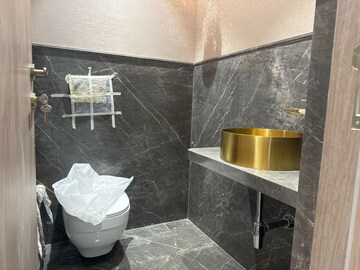Bathroom in 4 BHK Apartment at Lodha The World Towers World One Tier 2, Worli – for Rent