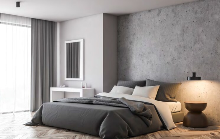 Bedroom, myscape-loft 4 Bedroom 5200 Sq.Ft. Apartment In Nanakramguda Hyderabad 7924048