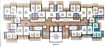Floor Plan in 1 BHK Apartment at Mansh Bhaveshwar Callista, Kalamboli Sector 16 – for Sale