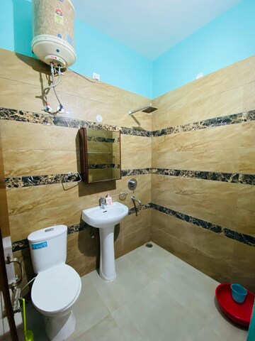 Bathroom in 2 BHK Apartment at Sunny Enclave – for Rent