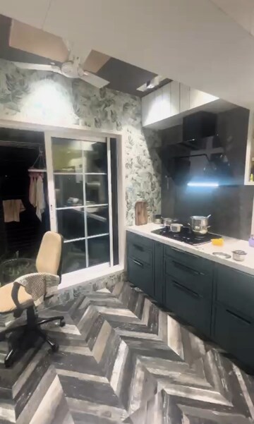 Kitchen in 3 BHK Apartment at Dombivli East – for Sale