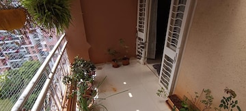 Balcony in 2 BHK Apartment at GK Royale Rahadki Greens, Rahatani – for Rent