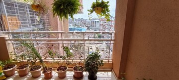 Balcony in 2 BHK Apartment at GK Royale Rahadki Greens, Rahatani – for Rent
